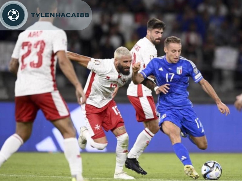 Đội hình Malta còn khá non trẻ