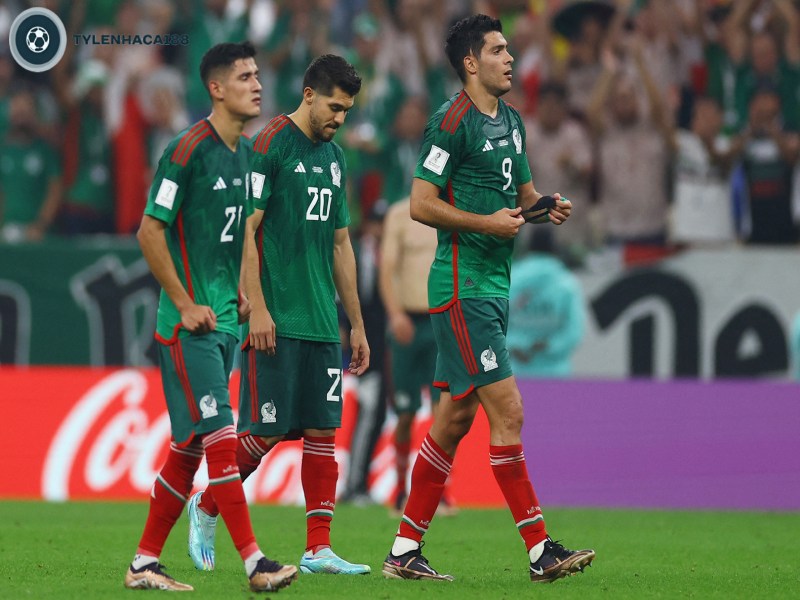 Thành tích và thứ hạng của tuyển Mexico